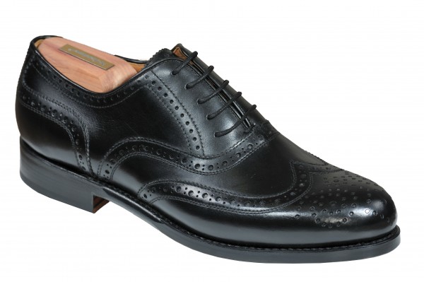 Fullbrogue in Schwarz Modell Manuele