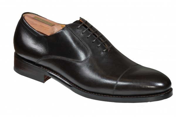 Cap toe in Dunkelbraun Modell Matteo